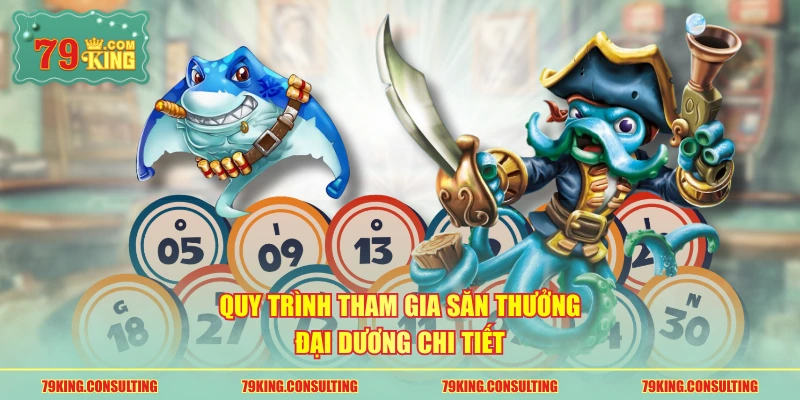 Quy trình tham gia săn thưởng đại dương chi tiết